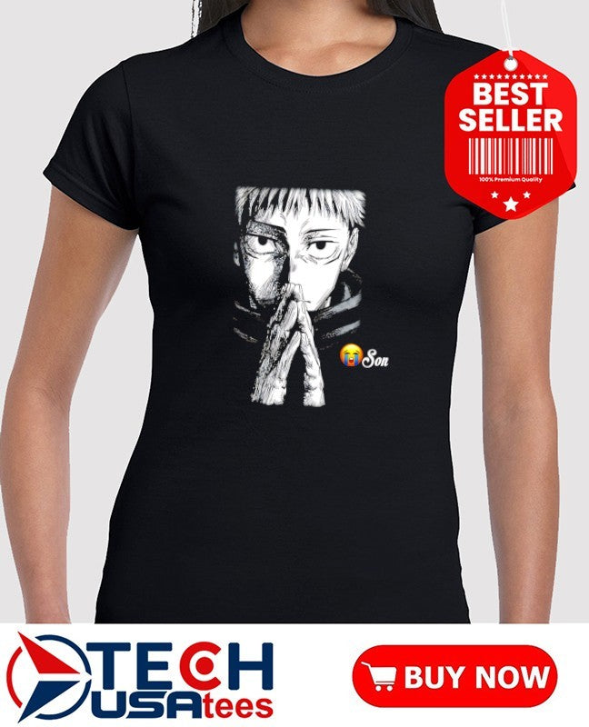 Yuji Itadori Cryin Son icon shirt