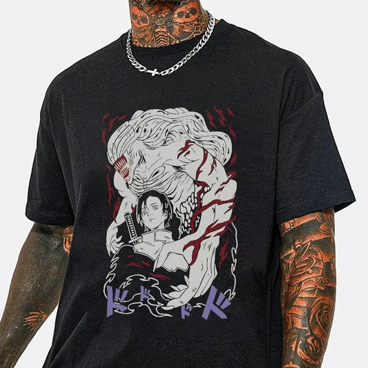 Yuta And Rika Graphic Tshirt Jujutsu Kaisen T-Shirt, Jujustu Kaisen Characters Anime T-Shirt, Unisex Cotton Tee Sweatshirt, Hoodie, Comfort Colors