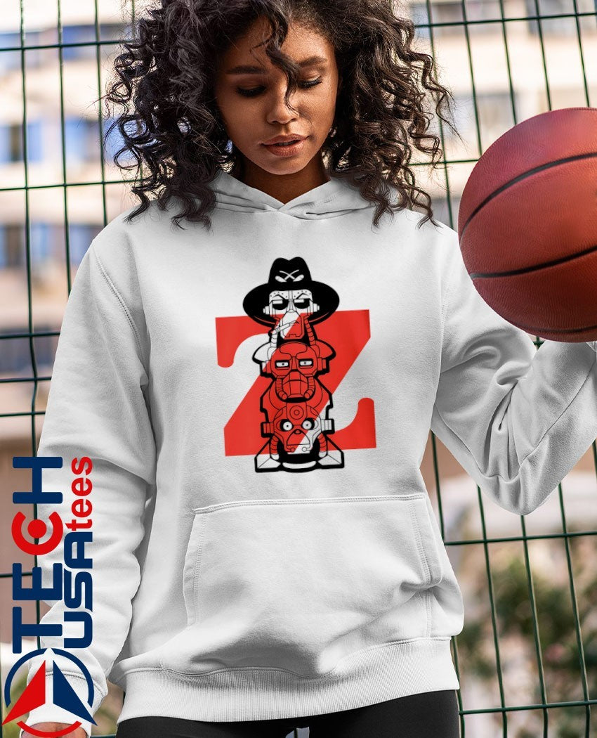 Z Robots Raglan shirt