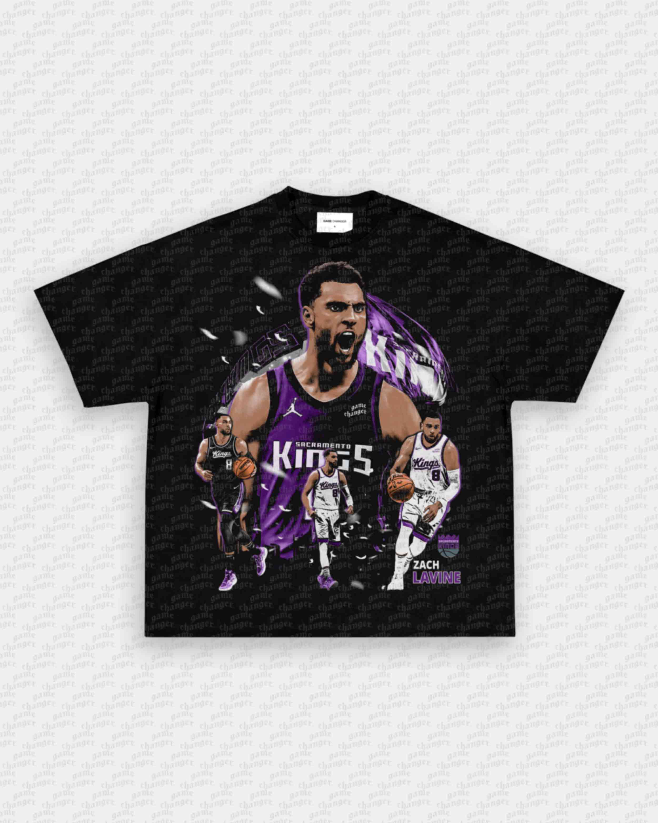 ZACH LAVINE - KINGS TEE Hoodie, Sweatshirt | CoreVibeTees.com (Image 1)