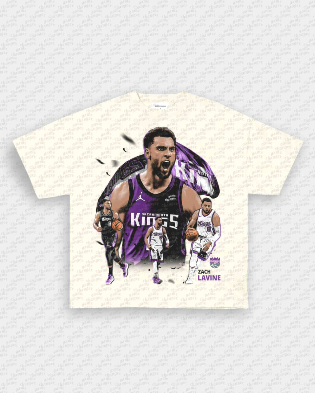 ZACH LAVINE - KINGS TEE Hoodie, Sweatshirt | CoreVibeTees.com (Image 2)