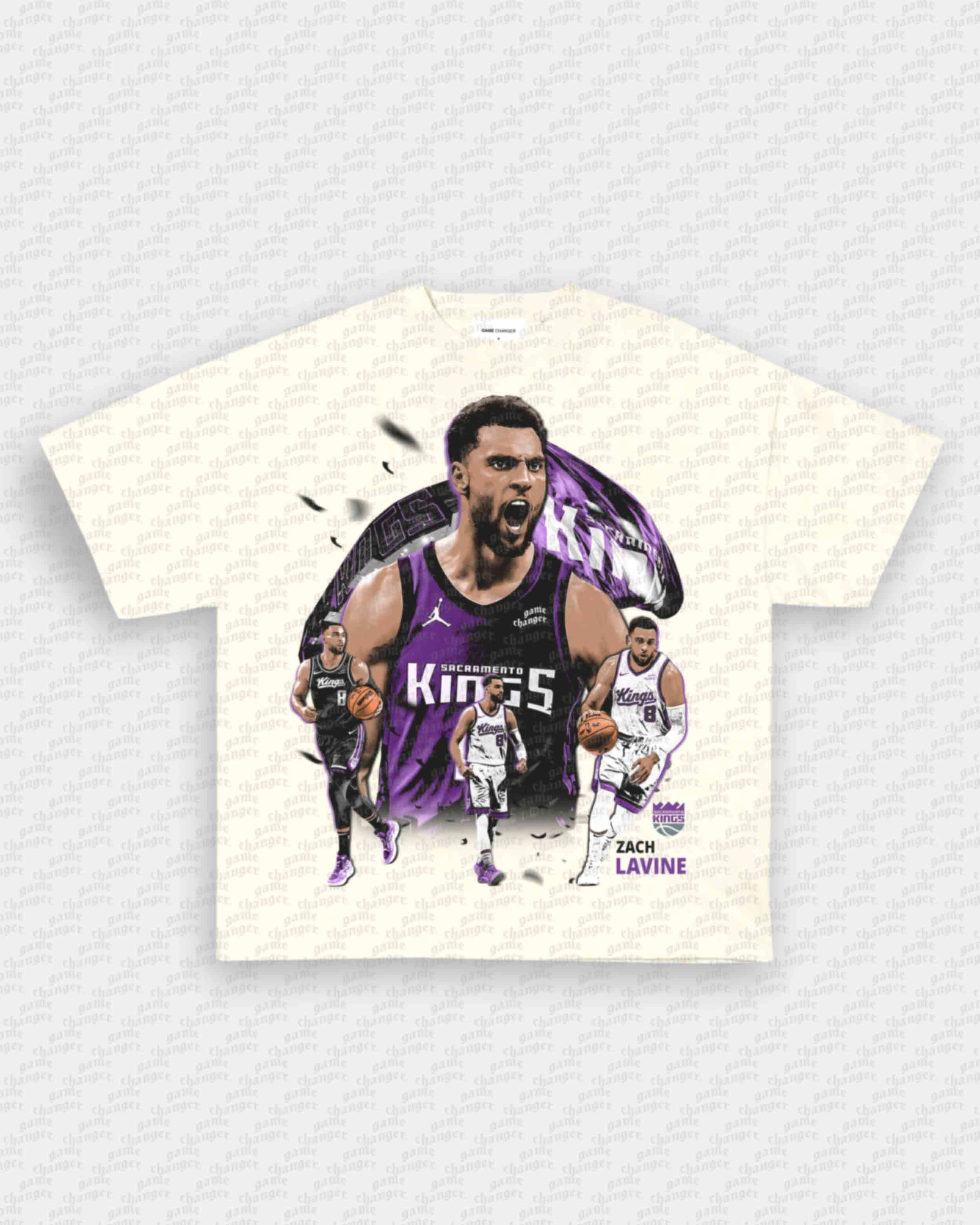 ZACH LAVINE - KINGS TEE Hoodie, Sweatshirt | CoreVibeTees.com (Image 2)