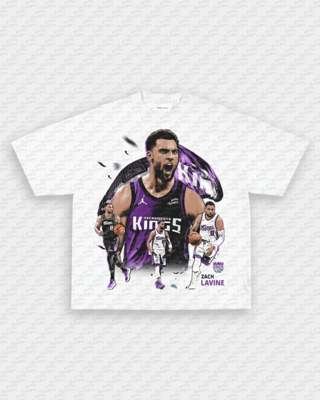 ZACH LAVINE - KINGS TEE Hoodie, Sweatshirt | CoreVibeTees.com (Image 3)