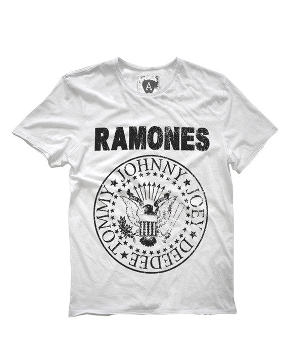Ramones T-shirt - Logo, White Hoodie, Sweatshirt | CoreVibeTees.com (Image 3)