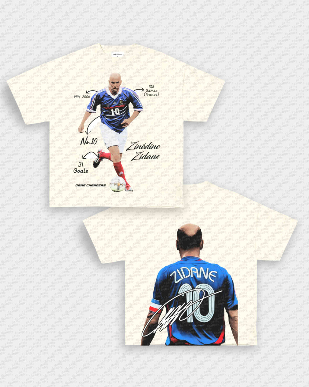 ZIDANE V2 TEE - [DS] Hoodie, Sweatshirt | CoreVibeTees.com (Image 2)