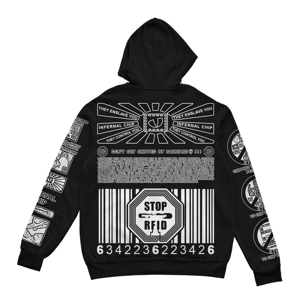 Infernal Chip Zip Up Hoodie