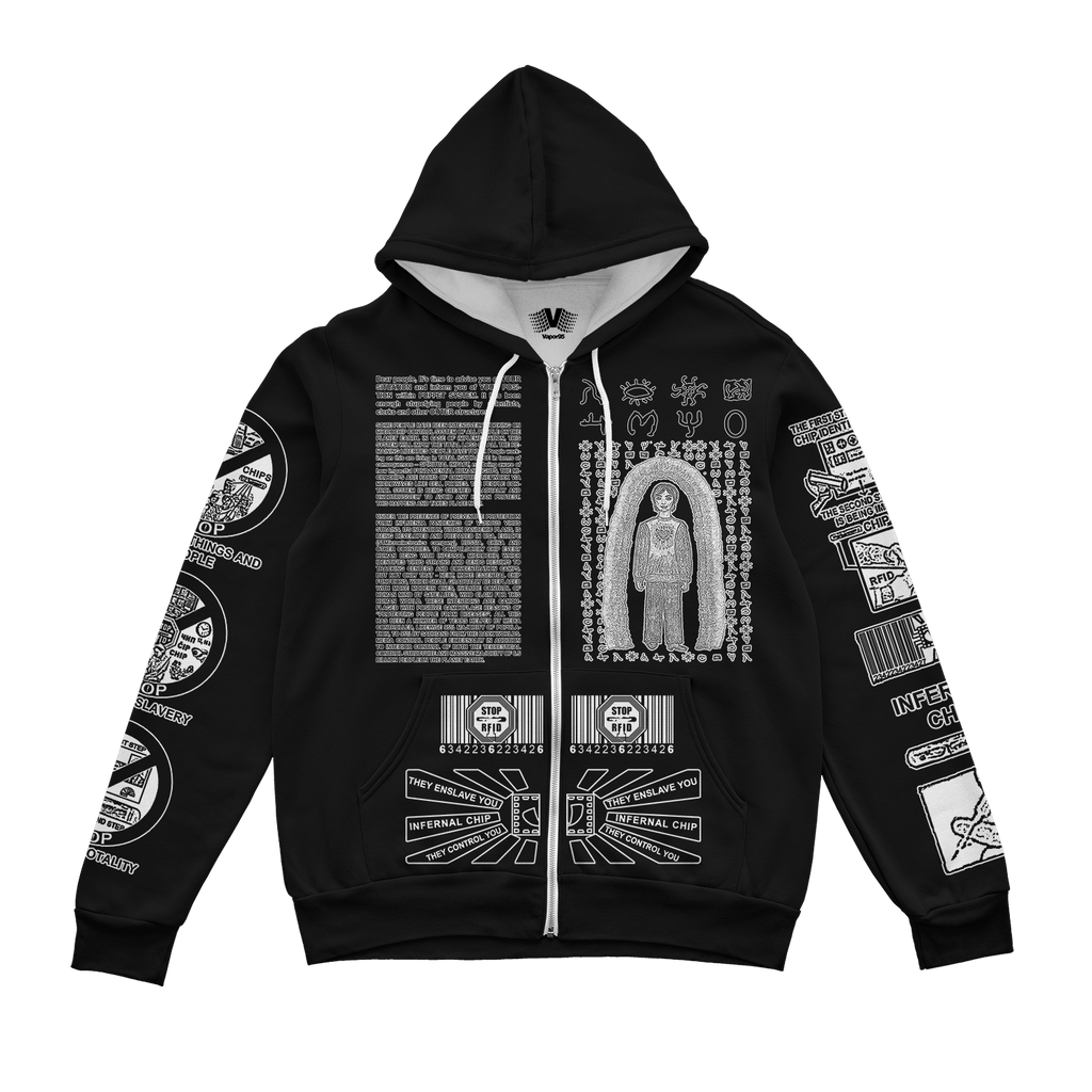 Infernal Chip Zip Up Hoodie