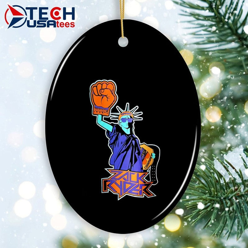 Zack Ryder Statue of Liberty fight hand shirt