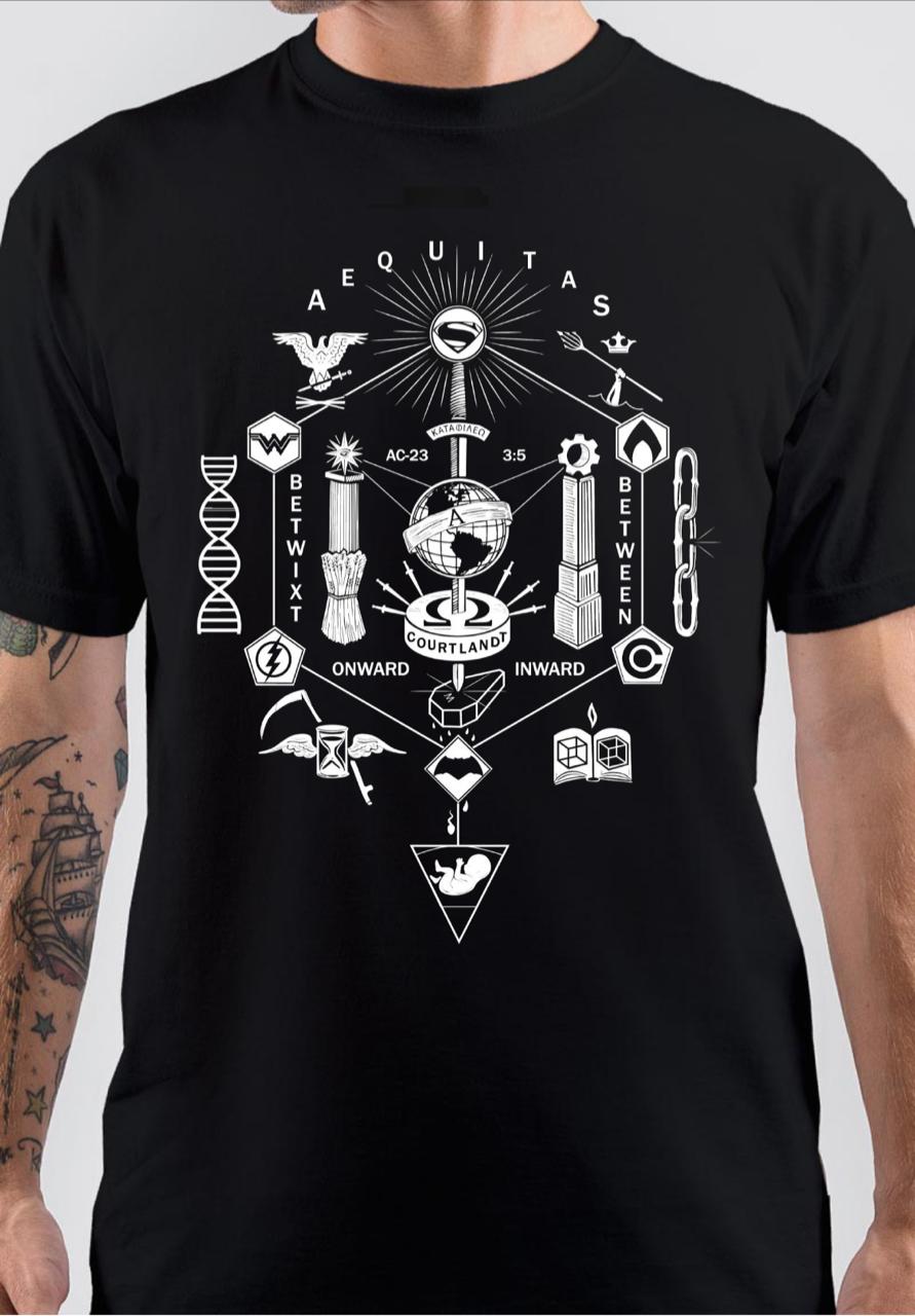 Zack Snyderâ€™s Justice League All The Gods Black T-Shirt Hoodie, Sweatshirt | CoreVibeTees.com