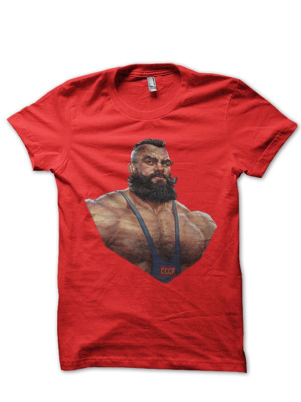 Zangief T-Shirt Style008 Hoodie, Sweatshirt | CoreVibeTees.com