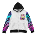 Mosaic Aesthetic Zip Up Hoodie