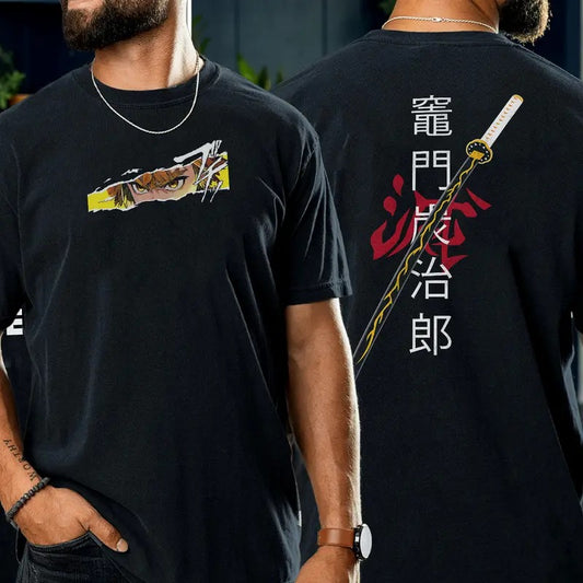 Zenitsu Agatsuma Shirt, Thunder Breathing Tshirt, Sanemi Shinazugwa Demon Slayer Sweatshirt, Demon Slayer t-shirt, Anime sweatshirt hoodie, Anime lover t-shirt