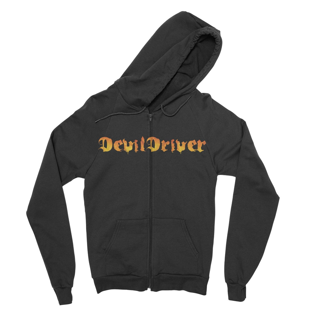 DevilDriver - Dealing With Demons II zip-up hoodie T-Shirts, Sweatshirt | CoreVibeTees.com (Image 2)