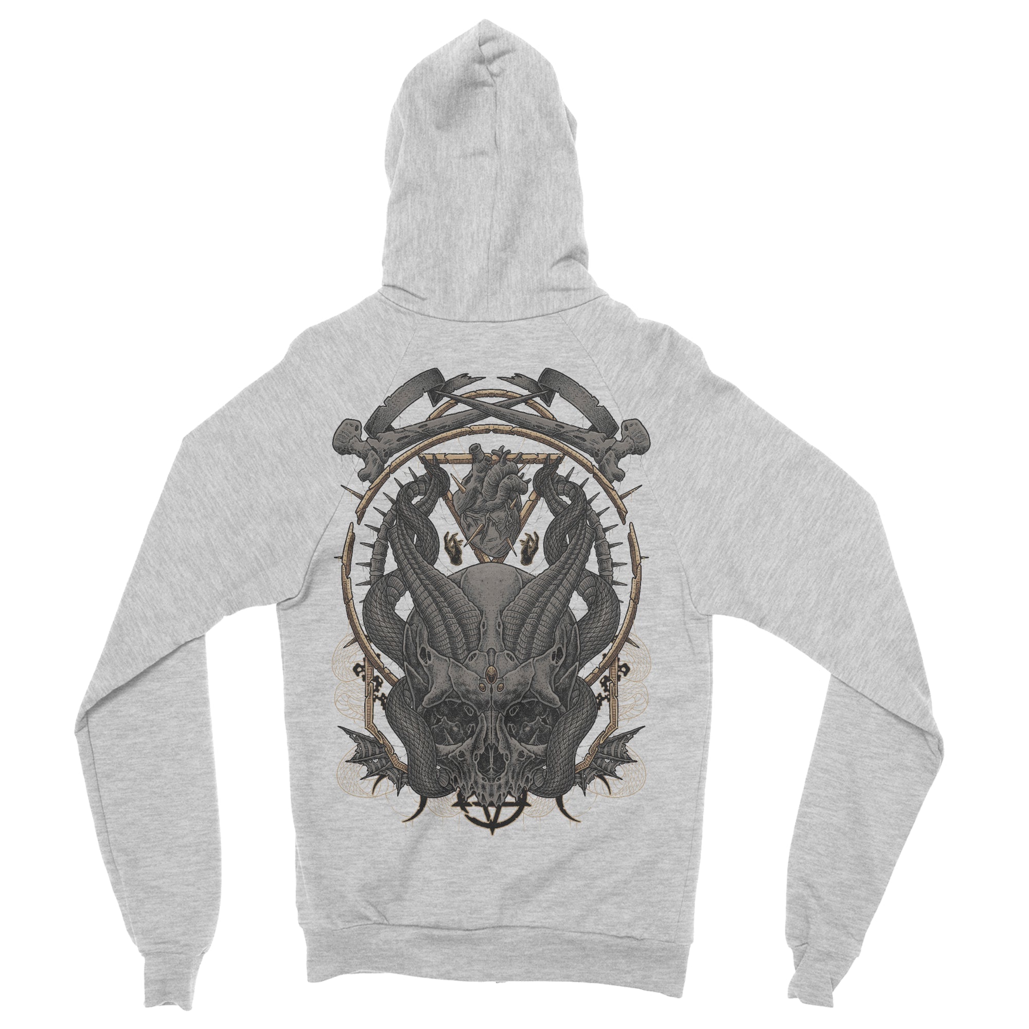 Psycroptic - Mortem zip-up hoodie T-Shirts, Sweatshirt | CoreVibeTees.com (Image 3)