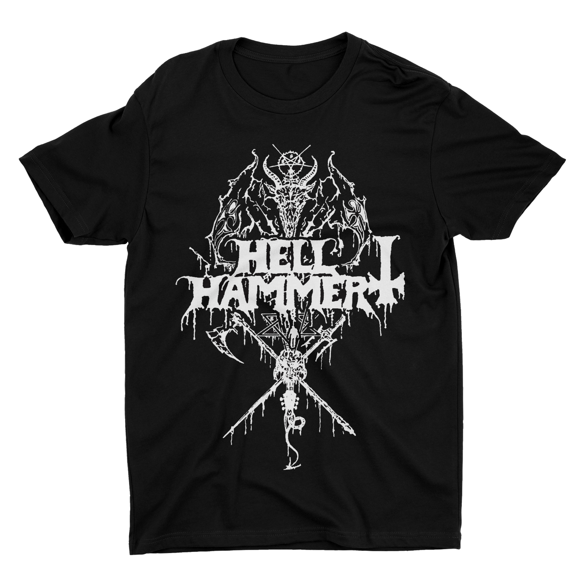 Hellhammer - Demon t-shirt Hoodie, Sweatshirt | CoreVibeTees.com (Image 3)