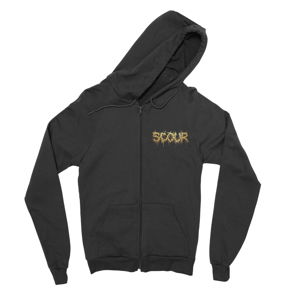 Scour - Pentagram zip-up hoodie T-Shirts, Sweatshirt | CoreVibeTees.com (Image 2)