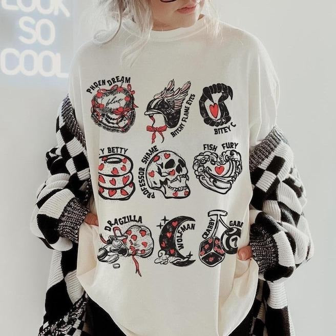 Zodiac Academy Characters Nickname Shirt, Vintage Silly Shirt, Lance Orion Darius Acrux Geraldine Grus Buttery Bagels Caleb Vega Twins, Zodiac Academy Tee