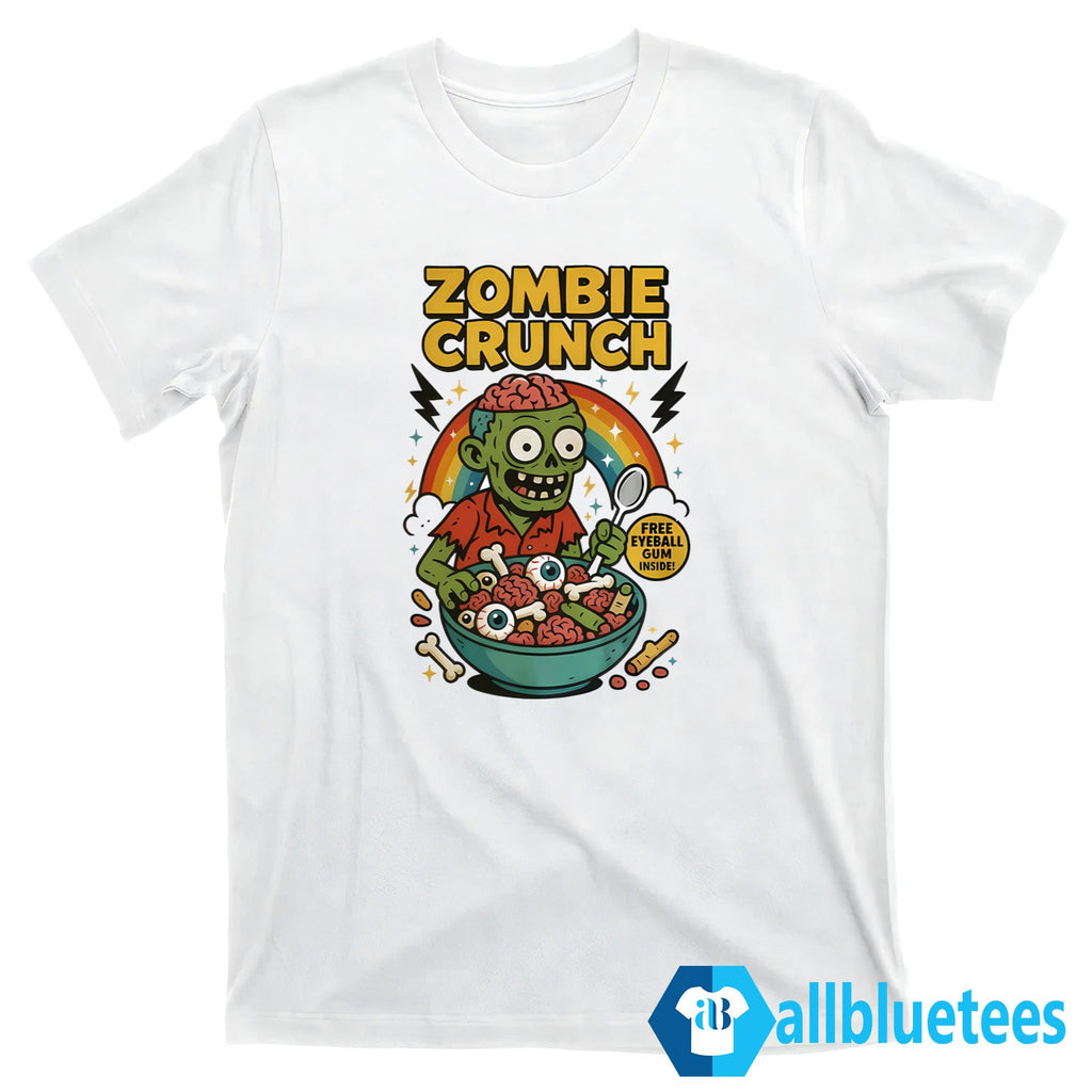 Zombie Crunch Free Eyeball Gum Inside Shirt