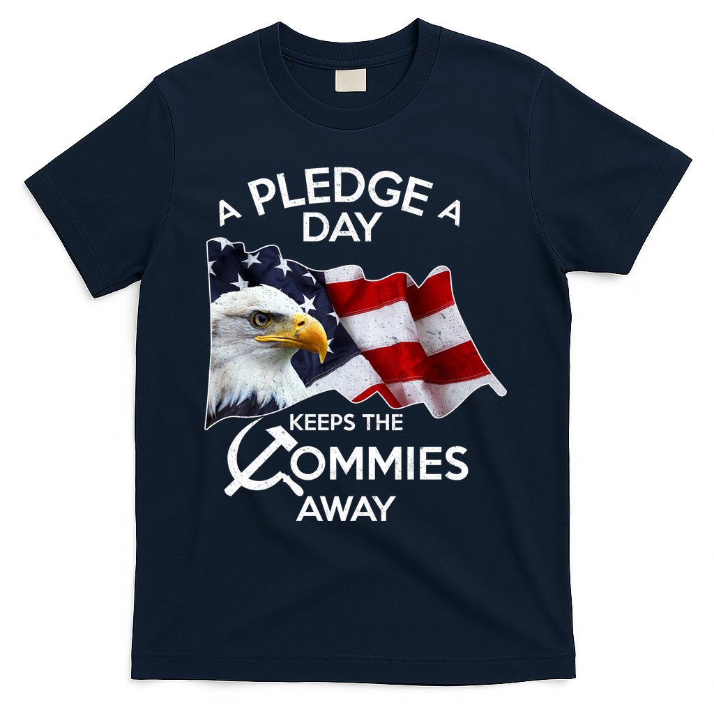 A Pledge A Dat Keeps The s Commies Away T-Shirt Hoodie, Sweatshirt | CoreVibeTees.com