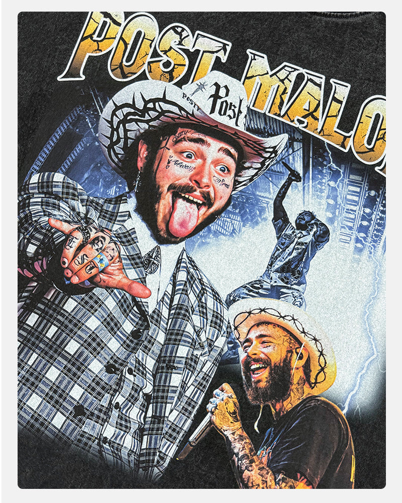 Post Malone Hoodie Style003 T-Shirts, Sweatshirt | CoreVibeTees.com (Image 4)