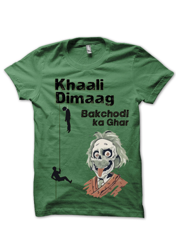 Khali Dimag Green Tee Hoodie, Sweatshirt | CoreVibeTees.com
