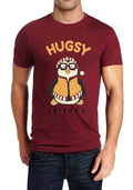 Hugsy Friends Half Sleeve Maroon T-Shirt Hoodie, Sweatshirt | CoreVibeTees.com