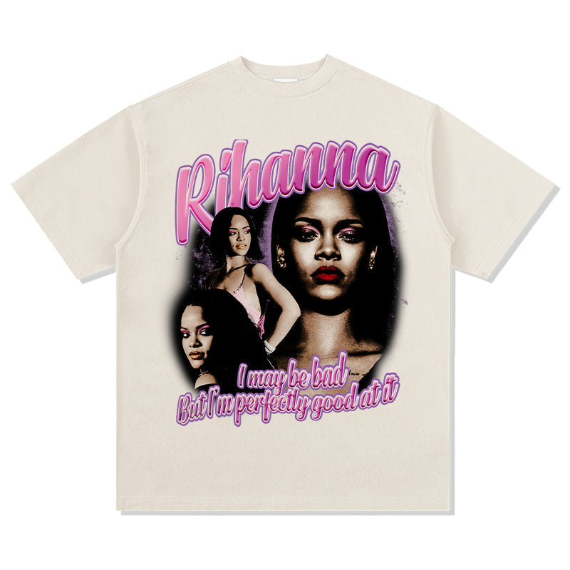 I may be bad but I'm perfectly good at it By Rihanna Tee Hoodie, Sweatshirt | CoreVibeTees.com (Image 5)