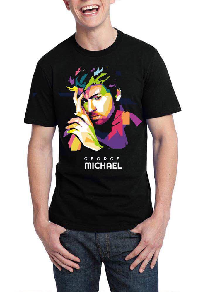 Goerge Michael Half Sleeve T-Shirt Hoodie, Sweatshirt | CoreVibeTees.com