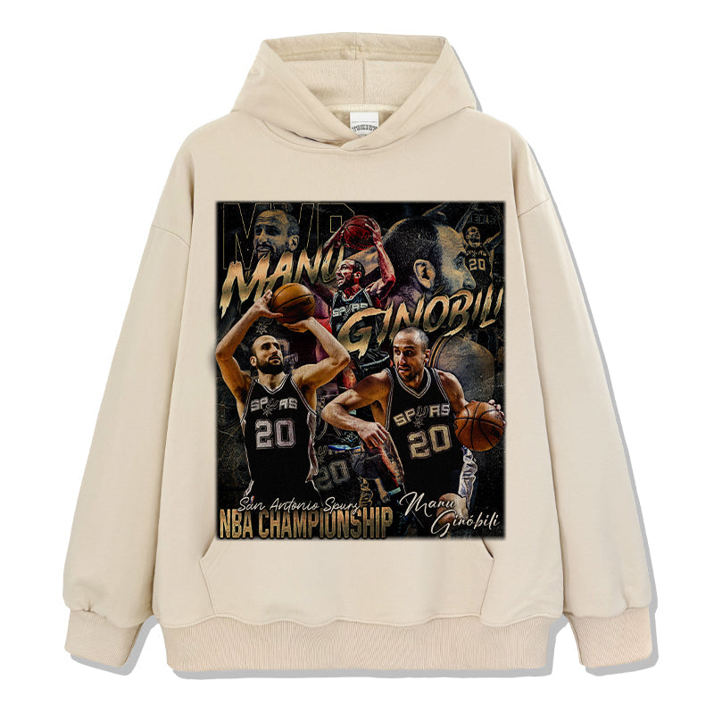 Manu Ginobili HOODIE NBA 2024 T-Shirts, Sweatshirt | CoreVibeTees.com (Image 4)