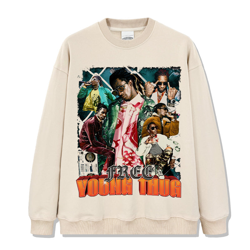 Young Thug Sweatshirt Style002 T-Shirts, Hoodie | CoreVibeTees.com (Image 4)