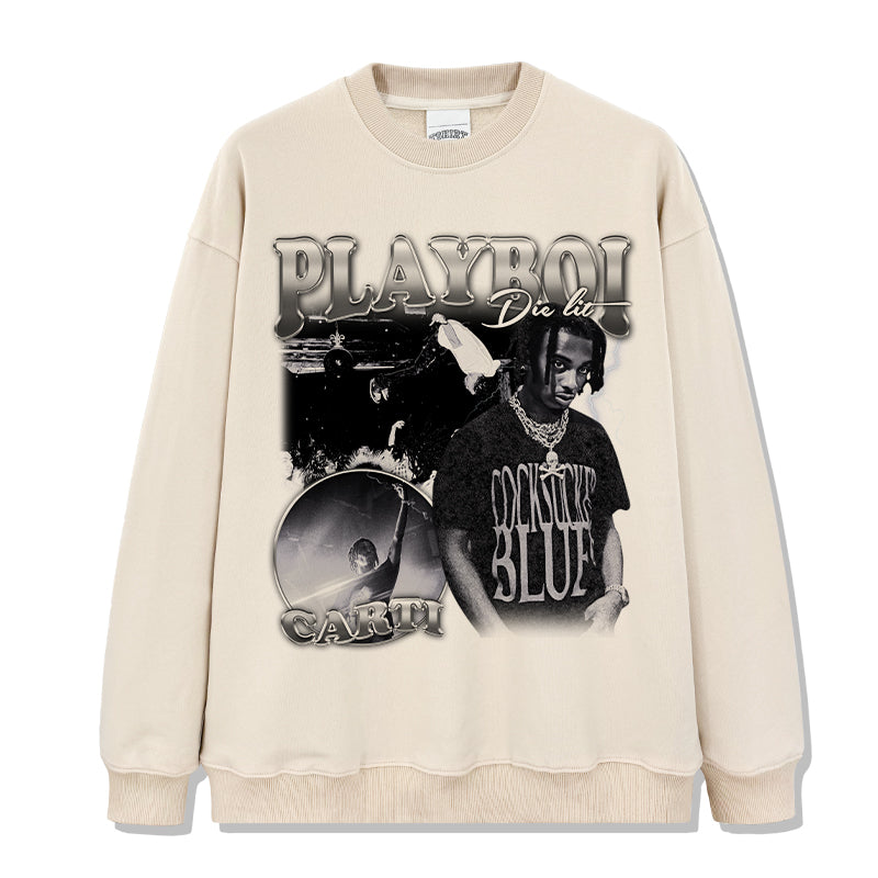 Playboi Carti Sweatshirt Style001 T-Shirts, Hoodie | CoreVibeTees.com (Image 4)
