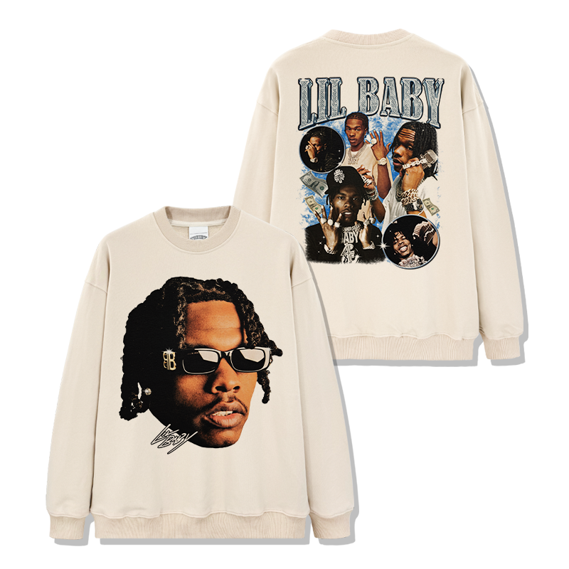 Lil Baby "signature" Sweatshirt T-Shirts, Hoodie | CoreVibeTees.com (Image 3)