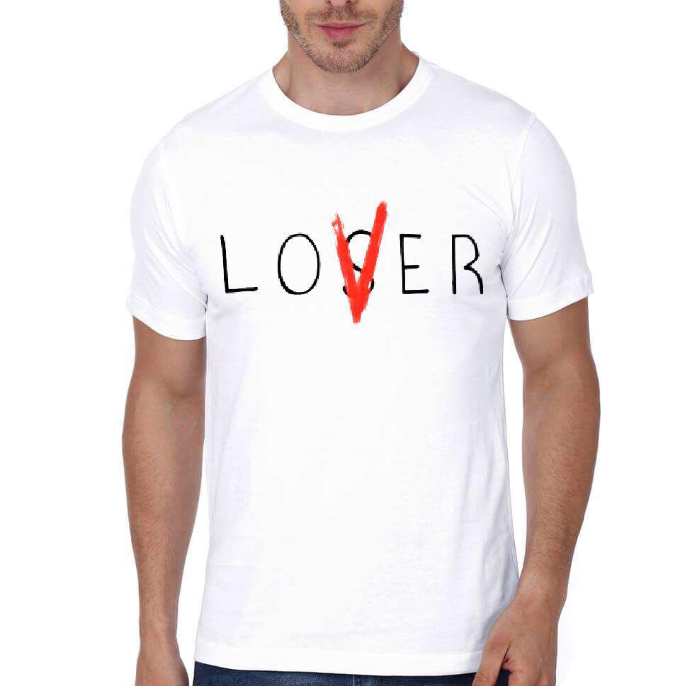 Lover Not Loser White T-Shirt Hoodie, Sweatshirt | CoreVibeTees.com