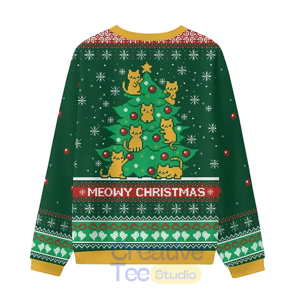 Meowy Christmas Ugly Sweater