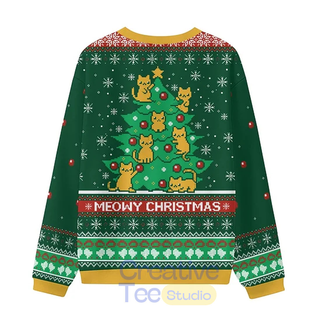 Meowy Christmas Ugly Sweater
