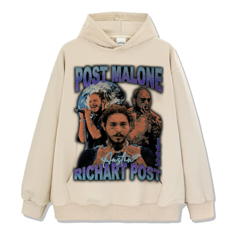Austin Richard Post By Post Malone Hoodie T-Shirts, Sweatshirt | CoreVibeTees.com (Image 4)