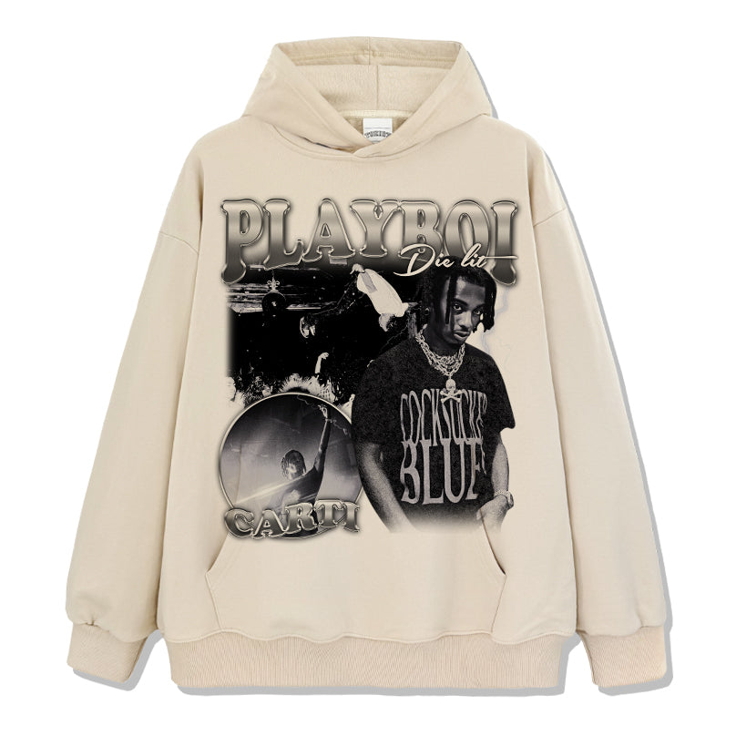 Playboi Carti Hoodie Style001 T-Shirts, Sweatshirt | CoreVibeTees.com (Image 4)