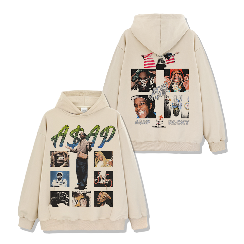 Asap Rocky Back Design Hoodie T-Shirts, Sweatshirt | CoreVibeTees.com (Image 3)