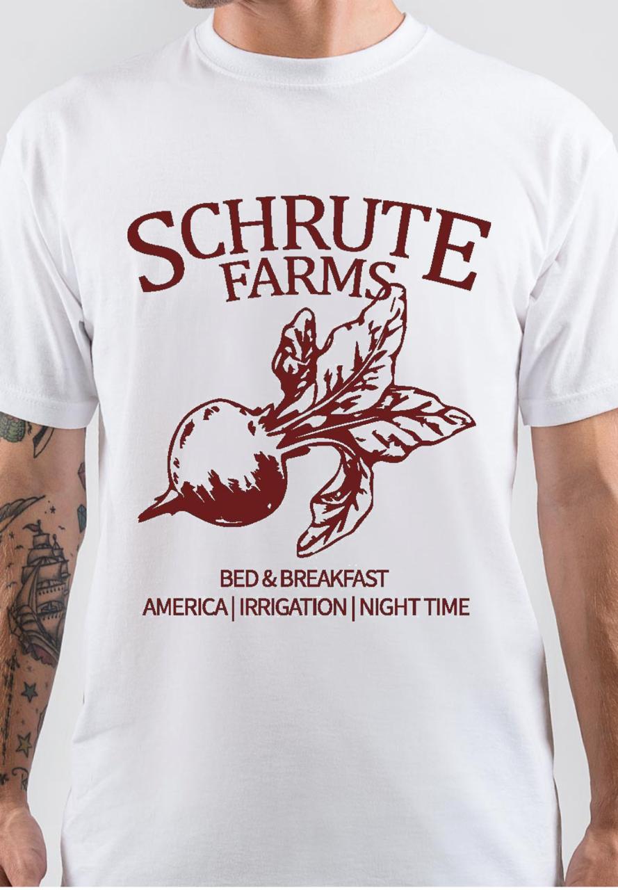 Schrute Farms Bed And Breakfast T-Shirt Hoodie, Sweatshirt | CoreVibeTees.com