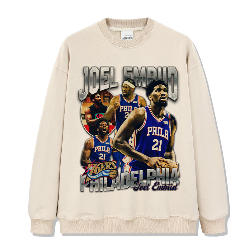 Joel Embiid Sweatshirt NBA 2024 Style001 T-Shirts, Hoodie | CoreVibeTees.com (Image 3)