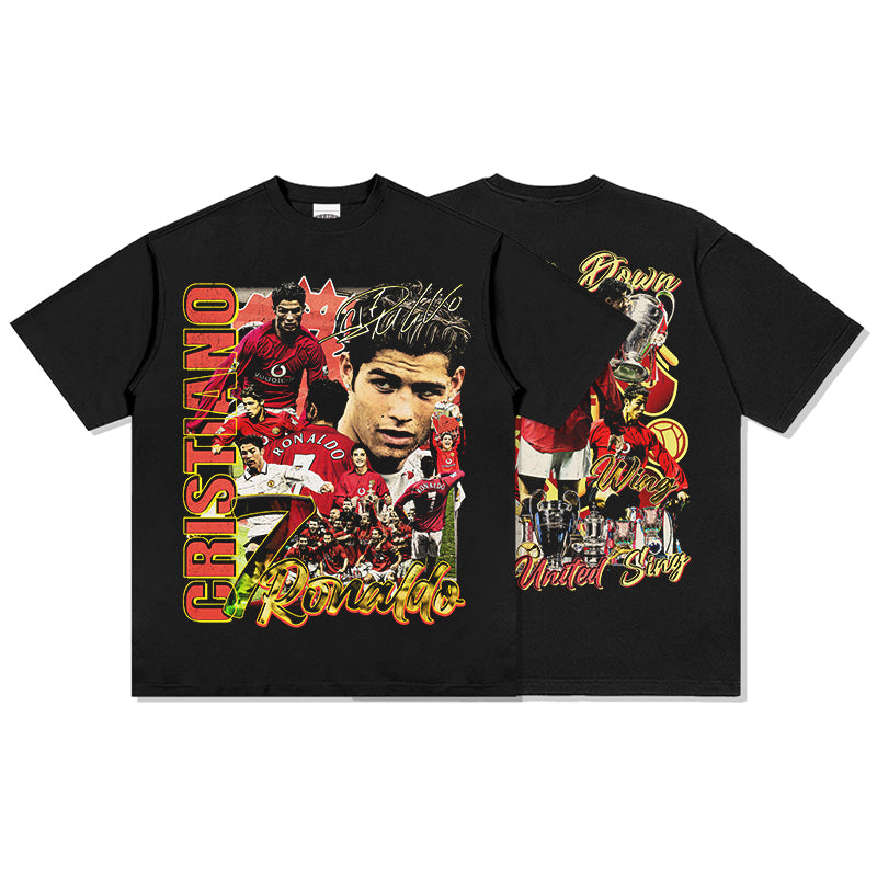 CRISTIANO RONALDO 7 FOOTBALL TEE 2024 Hoodie, Sweatshirt | CoreVibeTees.com (Image 1)
