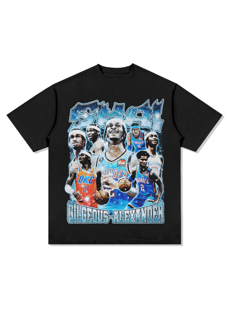 Shai Gilgeous-Alexander Tee NBA 2024 Hoodie, Sweatshirt | CoreVibeTees.com (Image 2)