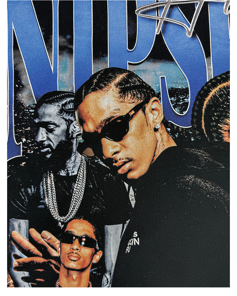 Nipsey Hussle Sweatshirt Style003 T-Shirts, Hoodie | CoreVibeTees.com (Image 3)
