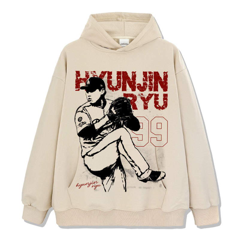 Ryu Hyun-jin Hoodie T-Shirts, Sweatshirt | CoreVibeTees.com (Image 2)