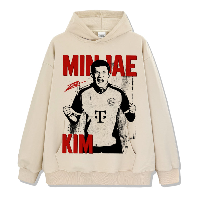Kim Min-jae "Signature" Hoodie T-Shirts, Sweatshirt | CoreVibeTees.com (Image 2)