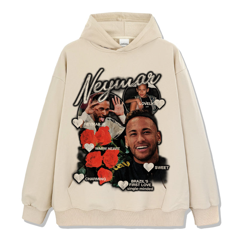 Neymar Hoodie Style001 T-Shirts, Sweatshirt | CoreVibeTees.com (Image 4)