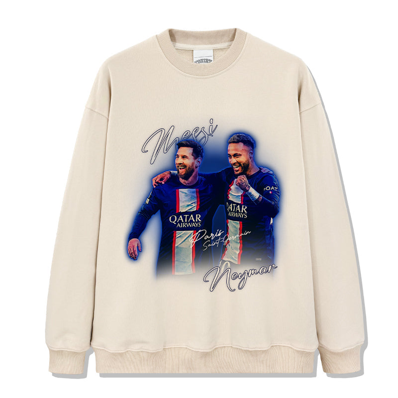 Messi, Neymar "Paris Saint-Germain" Sweatshirt T-Shirts, Hoodie | CoreVibeTees.com (Image 4)