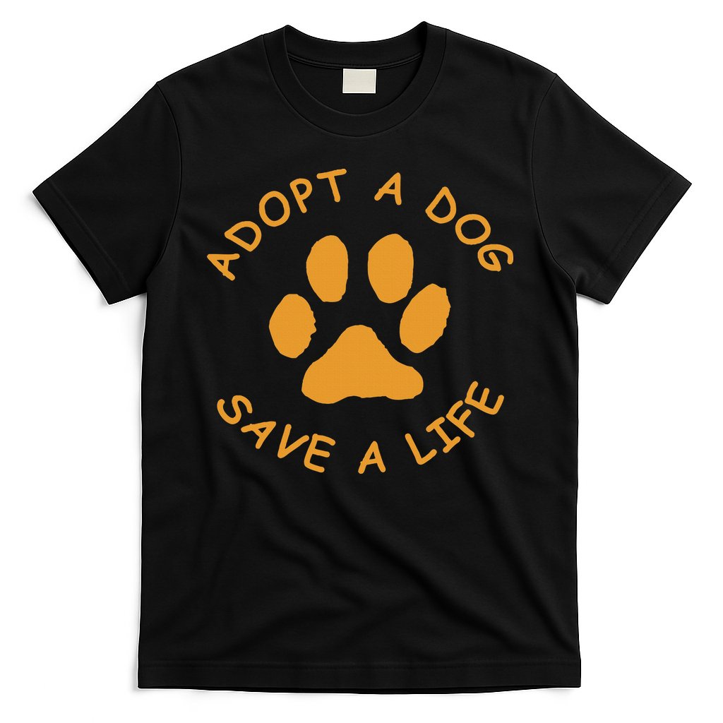 Adopt A Dog Save A Life Rescue Dog T-Shirt Hoodie, Sweatshirt | CoreVibeTees.com
