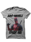 Aao Kabhi Haveli Pe Deadpool T-Shirt Hoodie, Sweatshirt | CoreVibeTees.com