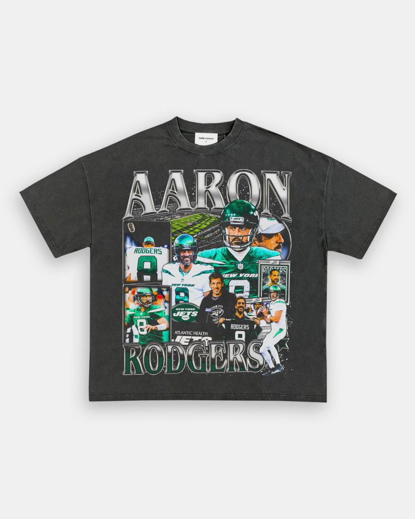 AARON RODGERS - JETS TEE Hoodie, Sweatshirt | CoreVibeTees.com (Image 1)
